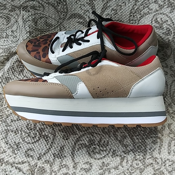 zara leopard sneakers